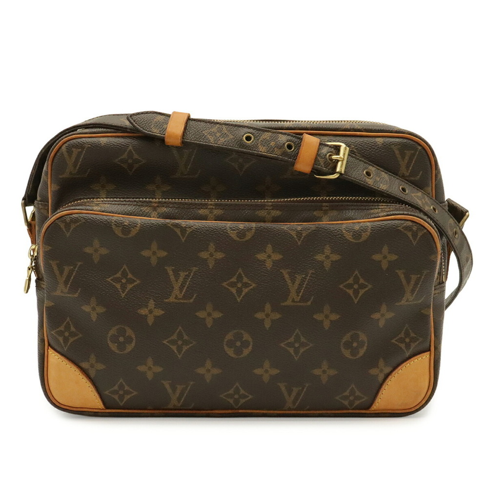 LOUIS VUITTON Brown Monogram Shoulder Bag